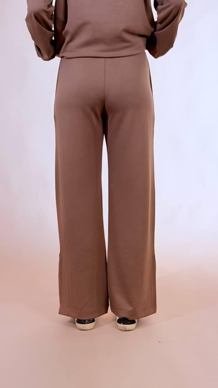 HINNOMINATE Pantalone dritto tuta HMABW02390 MOKA 