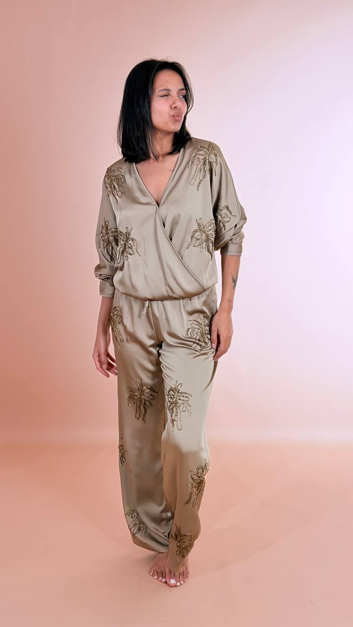 H2O Blusa pietrine LASITRA OLIO 