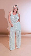 LEVA Top  effetto crochet 56375 CREMA 