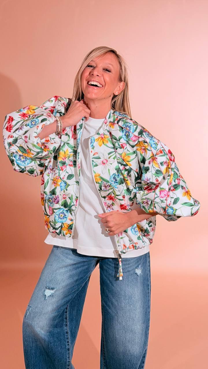 TENSIONE IN Bomber flower S26J927  