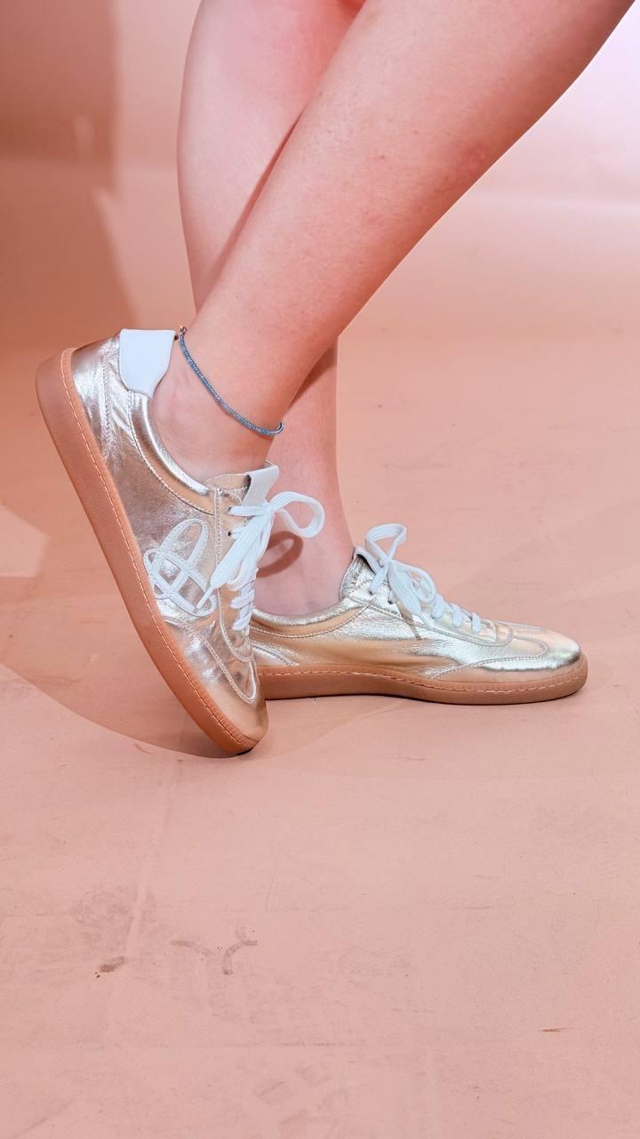 OVYE Sneaker laminata FE4465LAM PLATINO LATTE 