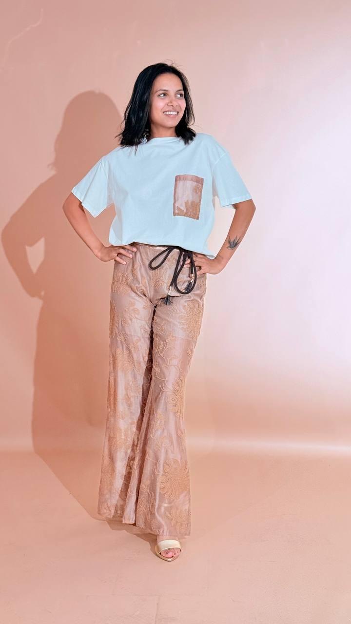 H2O T-shirt taschino ROFA BIANCO 