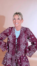 HAVE ONE Camicia bandana D02N1100 INDIA 