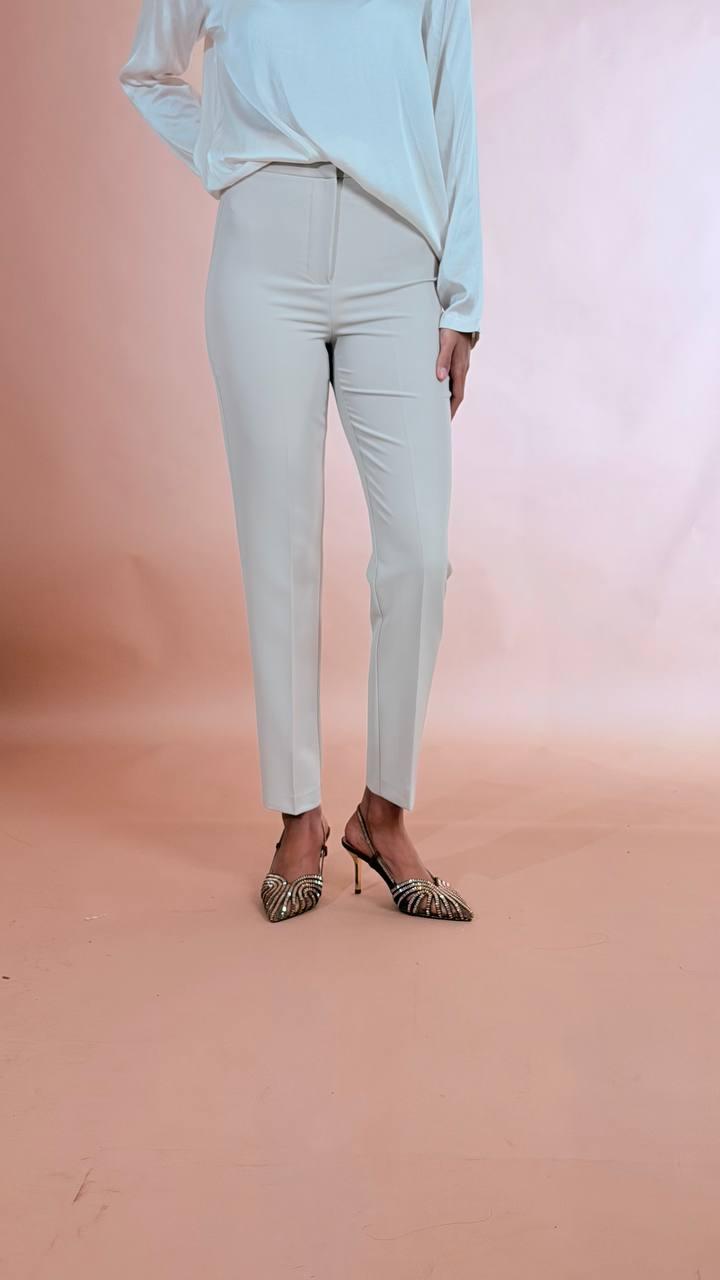 SILENCE Pantalone Slim NP2002KEY GREIGE 