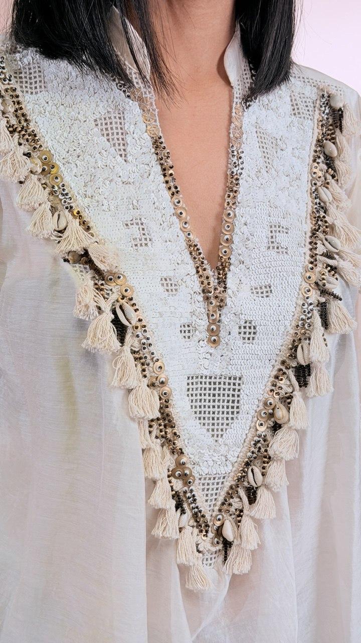 SOUVENIR Casacca conchiglie M39F0185 BEIGE 