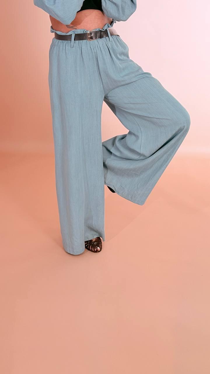 HAVE ONE Pantalone con cintura PMA-Q359 DENIM 