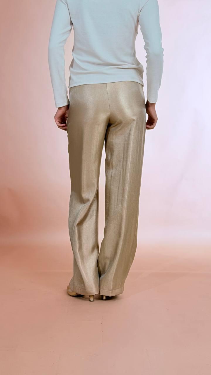 PHILIA LOFT Pantalone elastico R02Y0148 ORO 