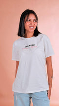 LEVA T-shirt stato attuale aiutaci o signor 25514 BIANCO 
