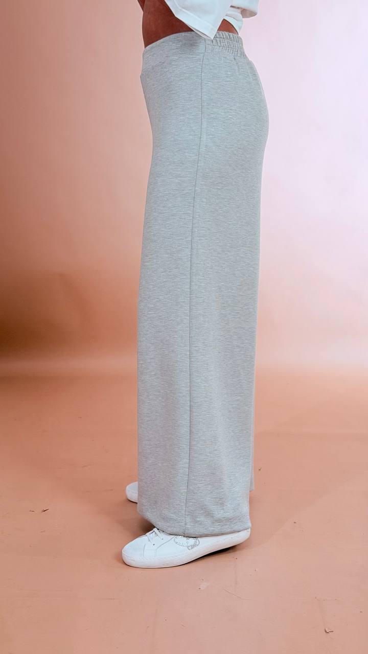 KONTATTO Pantalone palazzo CO5056N GRIGIO 