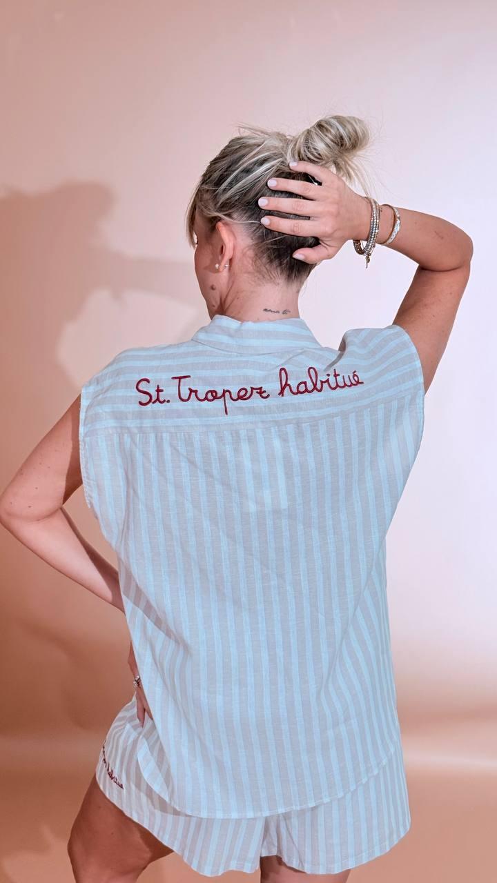MOTEL Camicia st.tropez S26CI92 SABBIA 