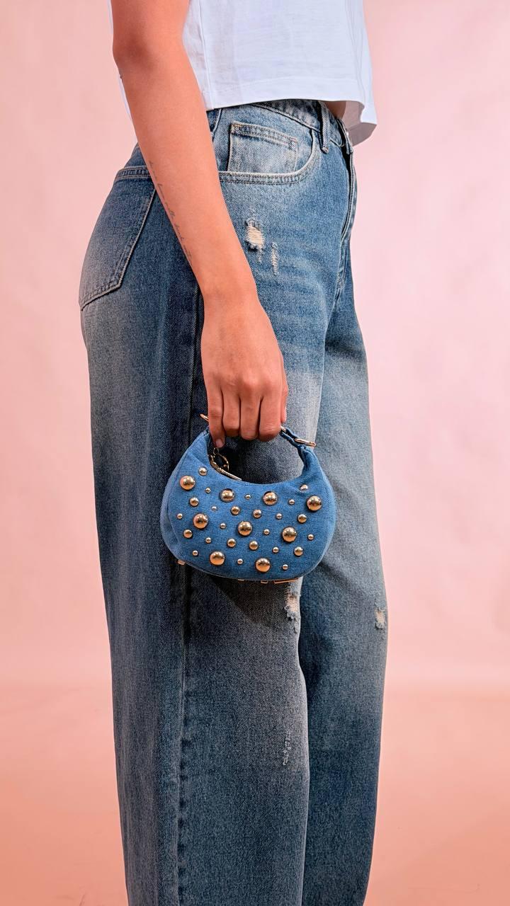 LEVA BIJOUX Mini bag denim BRSDNM  