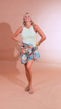 PHILIA LOFT "oasis" gonna pareo V02A1360 MULTICOLOR 