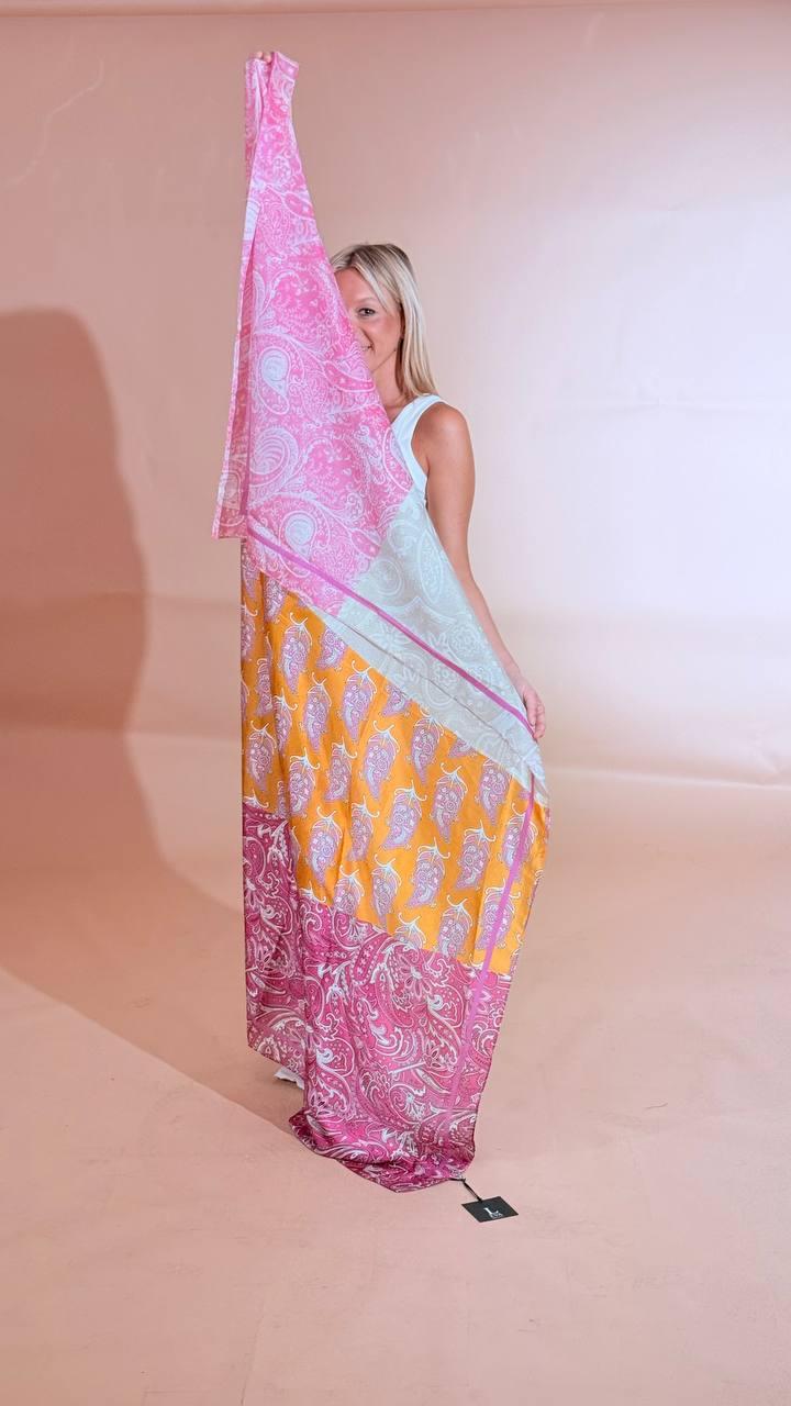 LEVA Foulard maxi S-70885 FUXIA 
