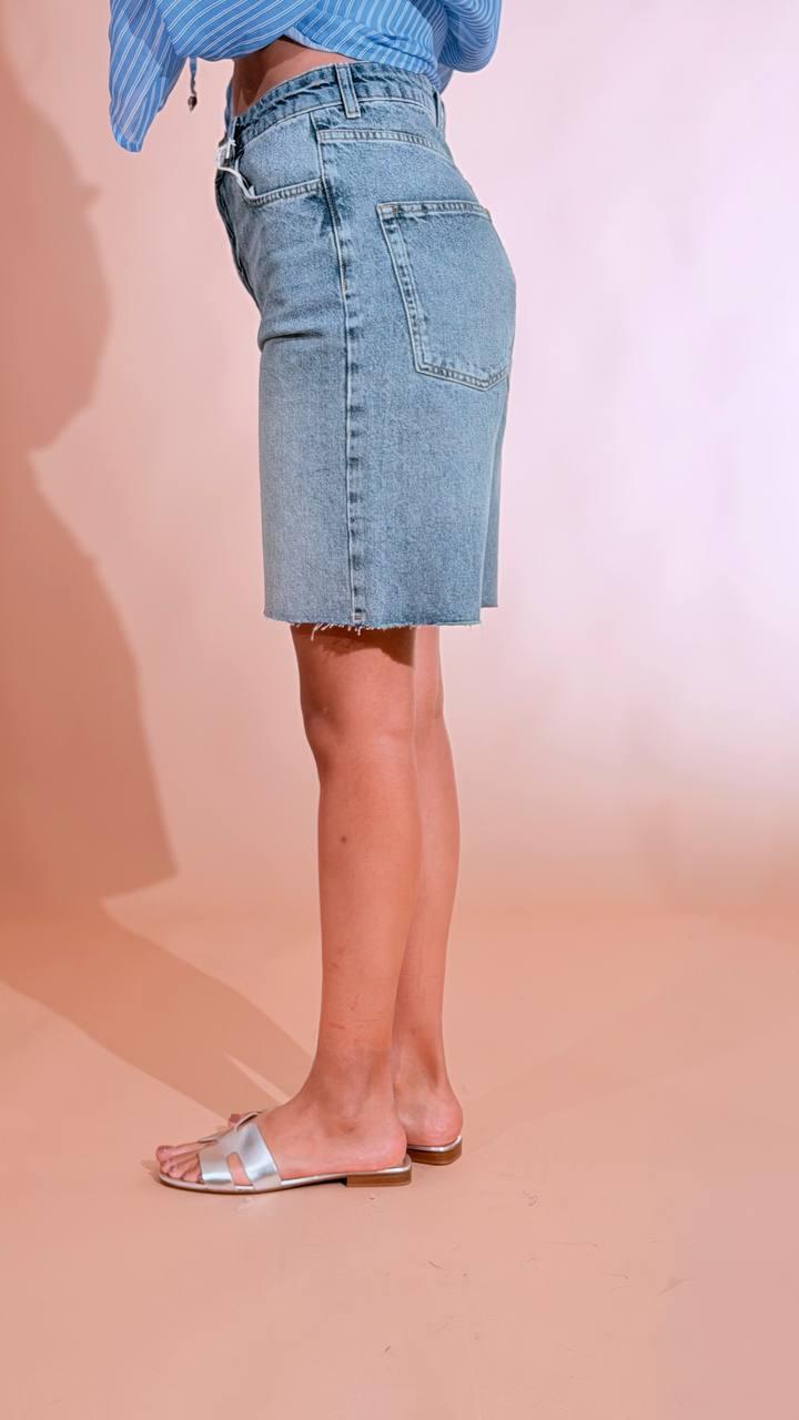 HINNOMINATE Bermuda in denim HMABW02688 DENIM 
