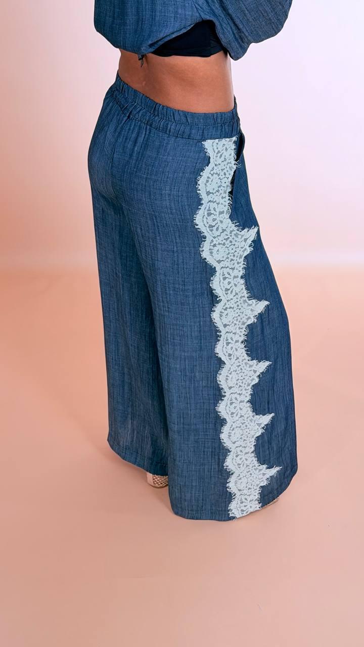 MOTEL Pantalone chambery S26PA62 DENIM 