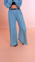 HAVE ONE Pantalone con cintura PMA-Q359 DENIM 