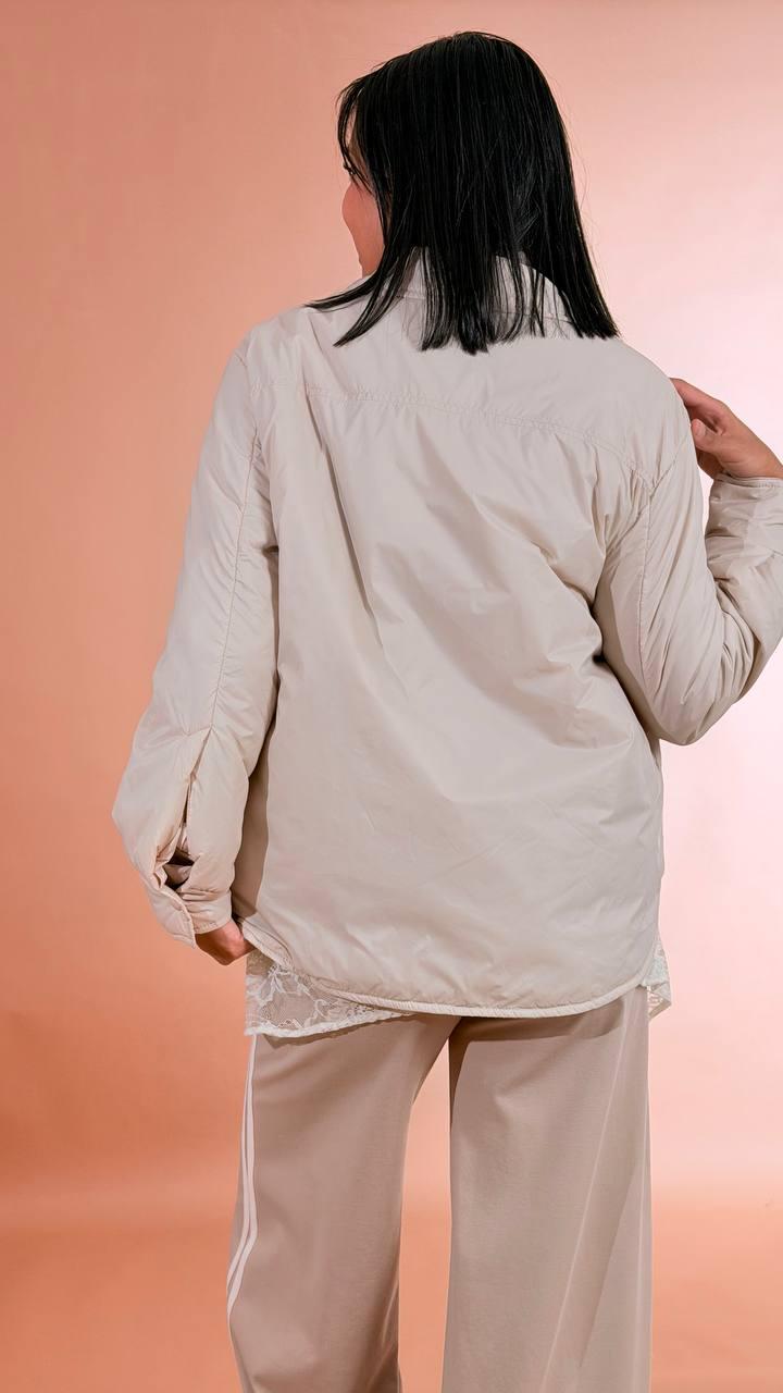 PHILIA LOFT Giacca trapuntata P02P0115 BEIGE 