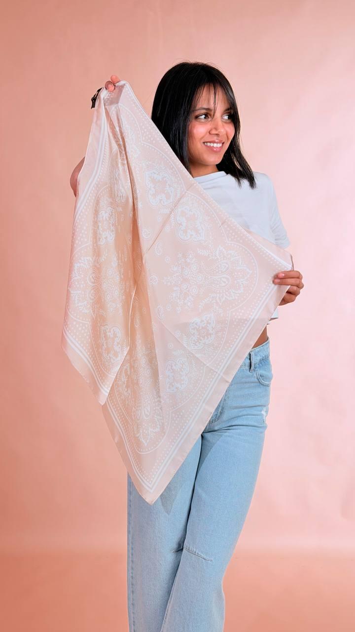 LEVA Foulard bandana SC005 BEIGE 