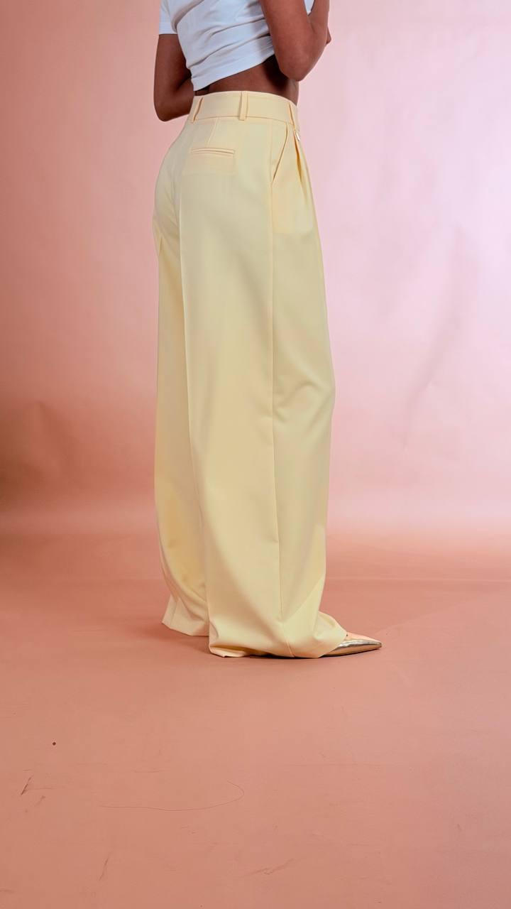 FRACOMINA Pantalone palazzo FR26SV3001W42901 GIALLO 