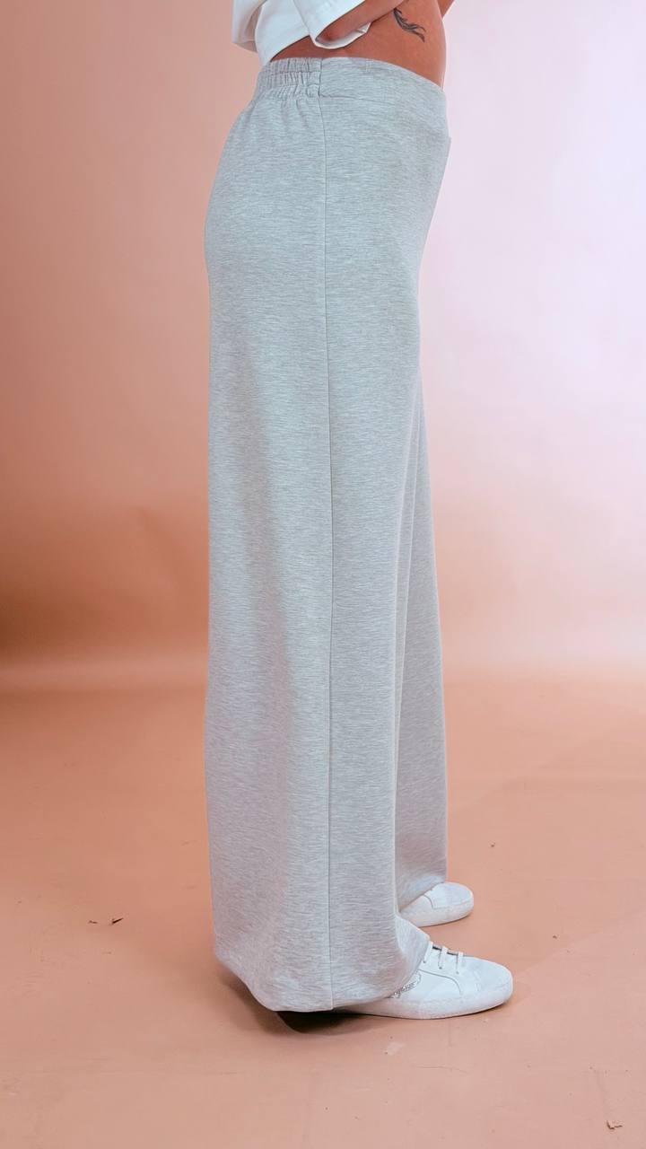 KONTATTO Pantalone palazzo CO5056N GRIGIO 