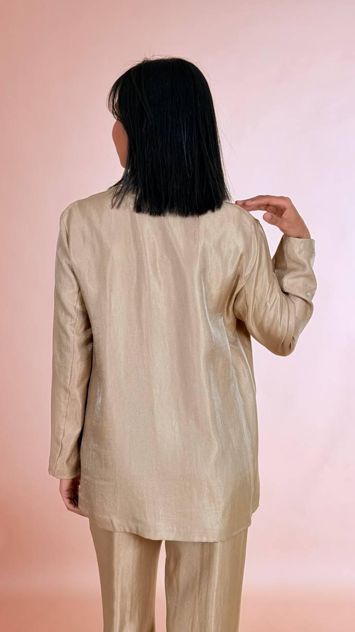 PHILIA LOFT Blazer doppio petto R02Y0147 ORO 