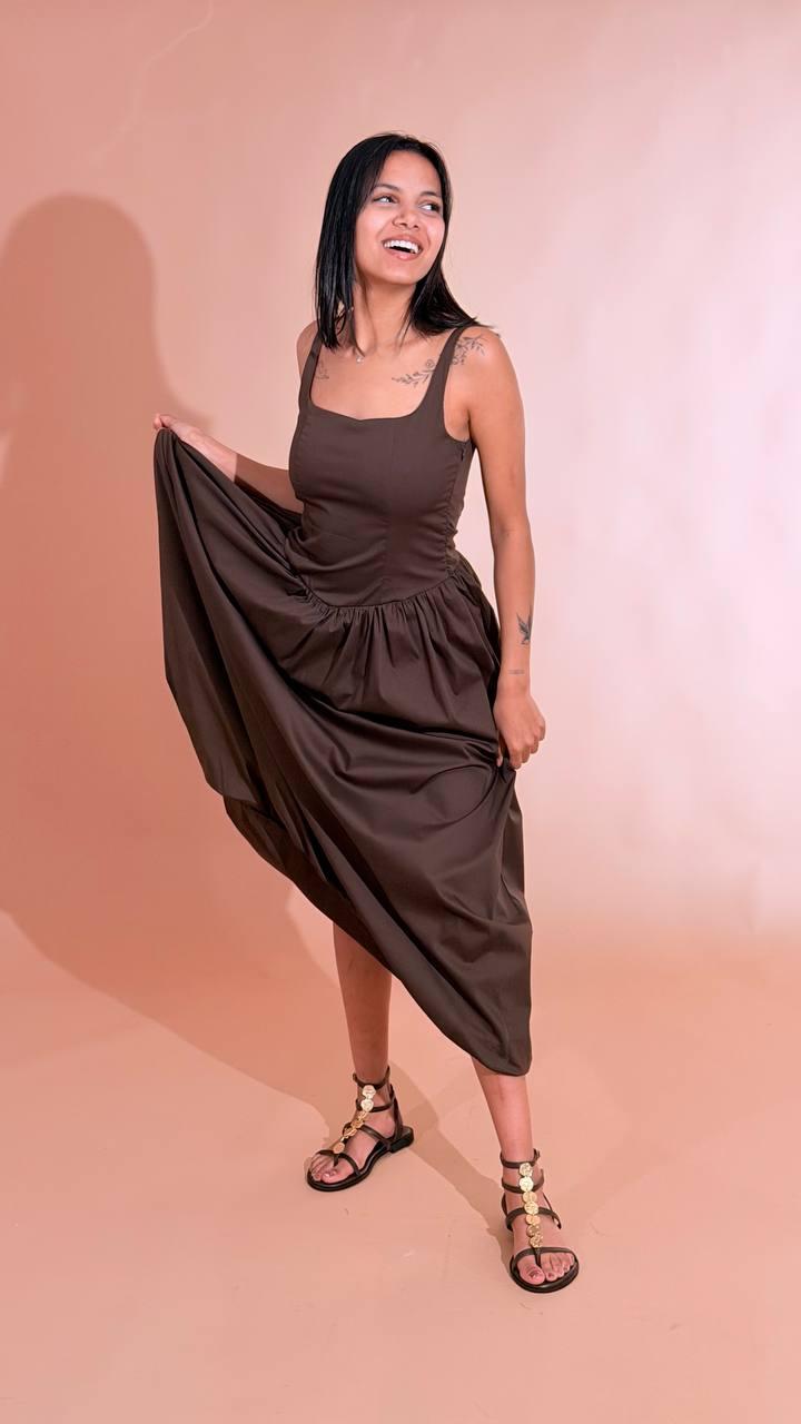 SOUVENIR Abito clelia M39F1714 MORO 