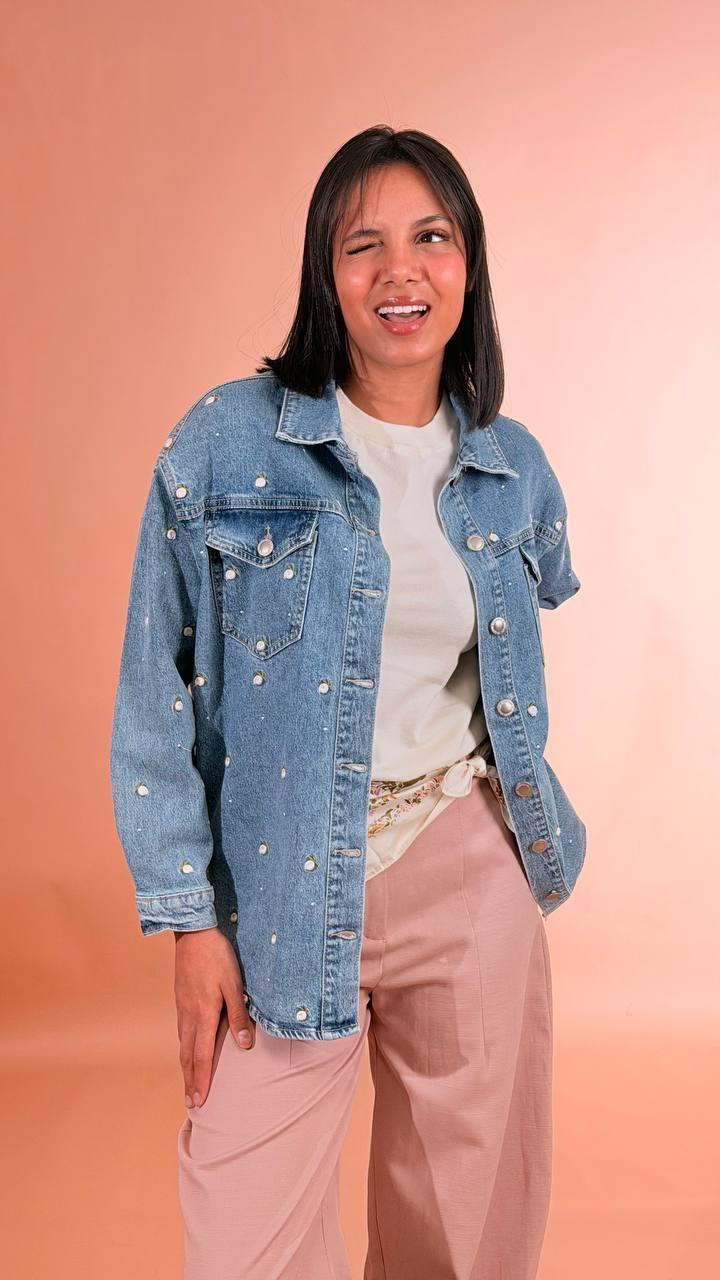 LEVA Camicia denim rose R2545 DENIM 