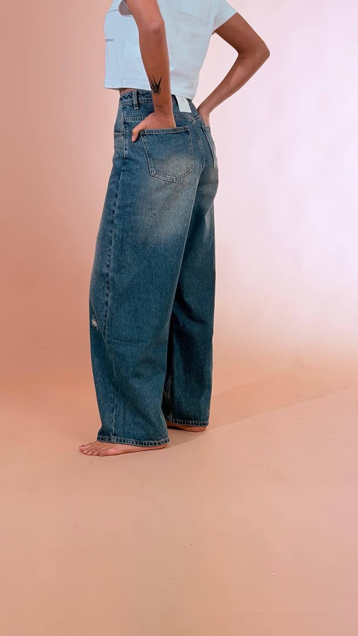 ELLEH Jeans Wide LEg EL098 DENIM 