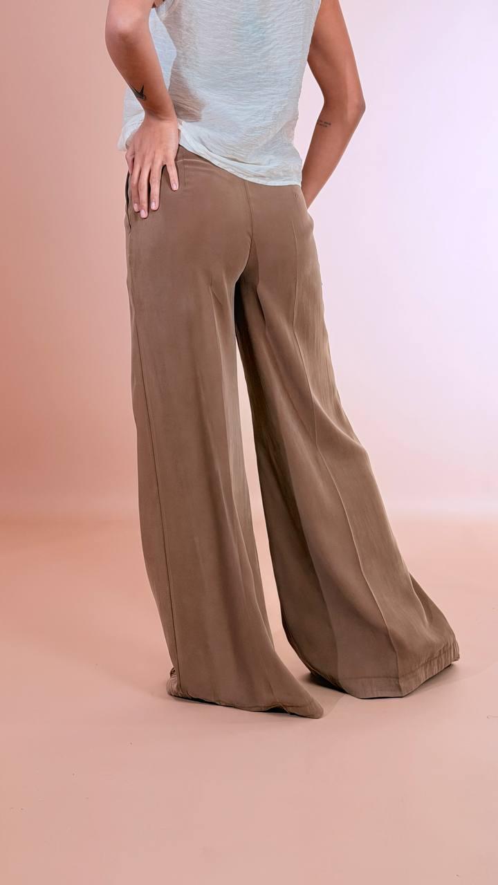 SOUVENIR Pantalone fluido W39S0244/ASIA CIOCCOLATO 