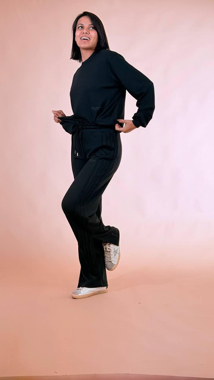 HINNOMINATE Pantalone dritto HMABW02390 NERO 