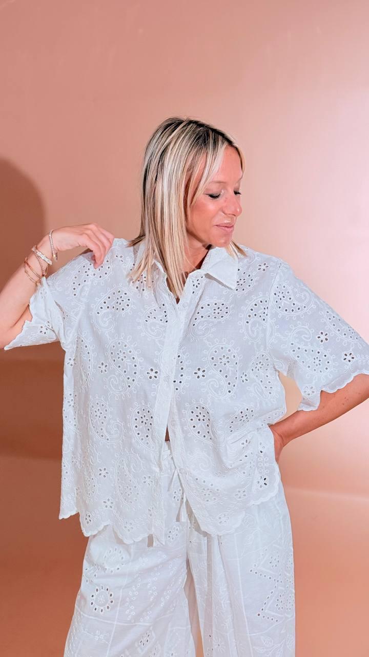 LEVA Camicia linda LINDA20737 BIANCO 