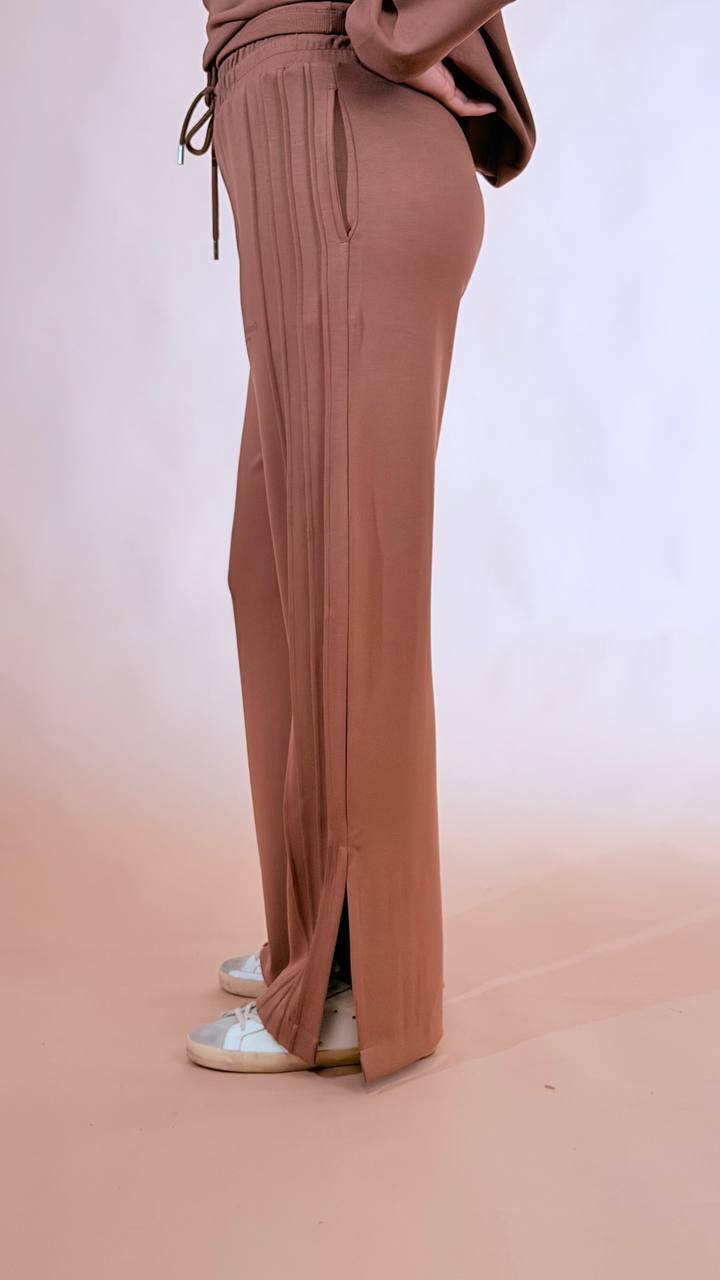 HINNOMINATE Pantalone dritto tuta HMABW02390 MOKA 