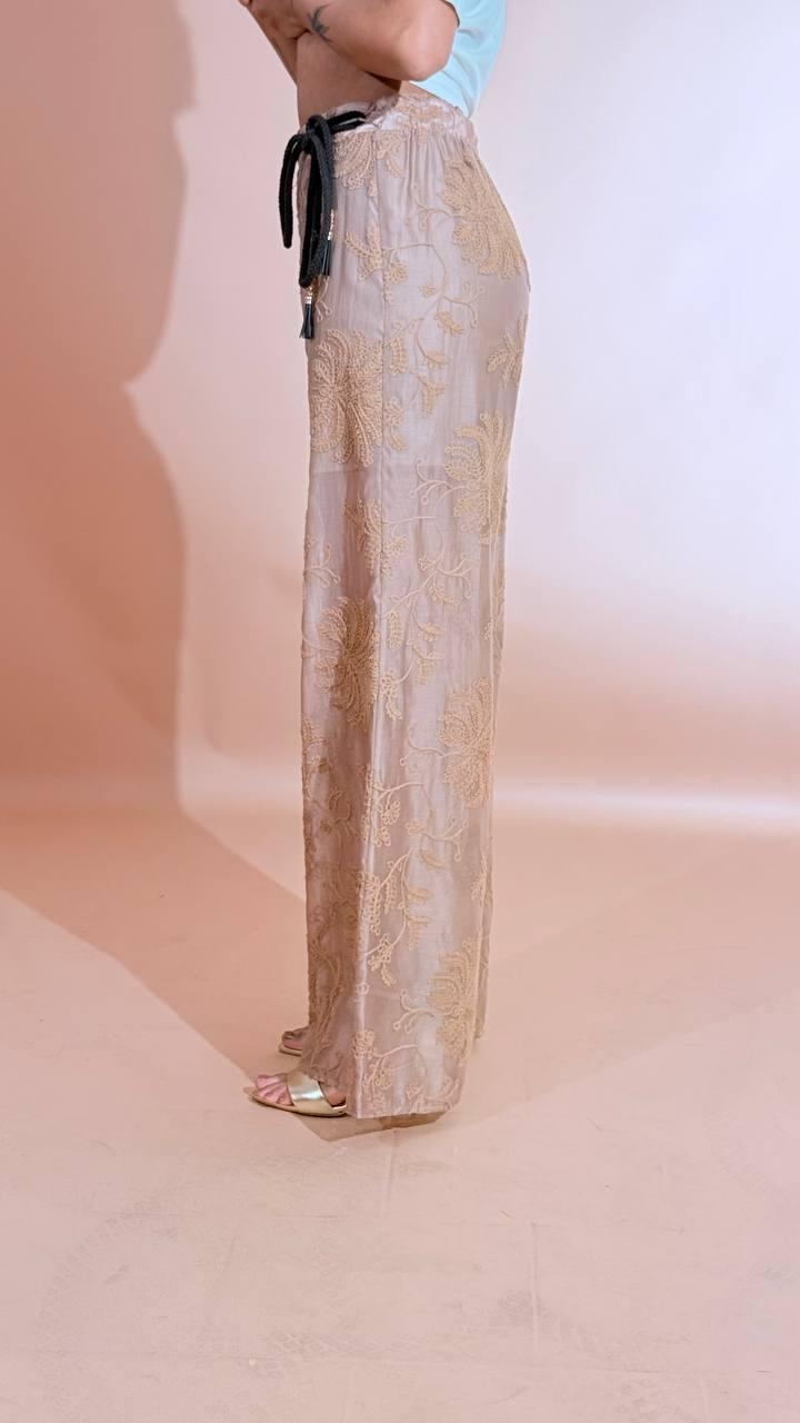 H2O Pantalone ricamo PAVEDA BLUSH 