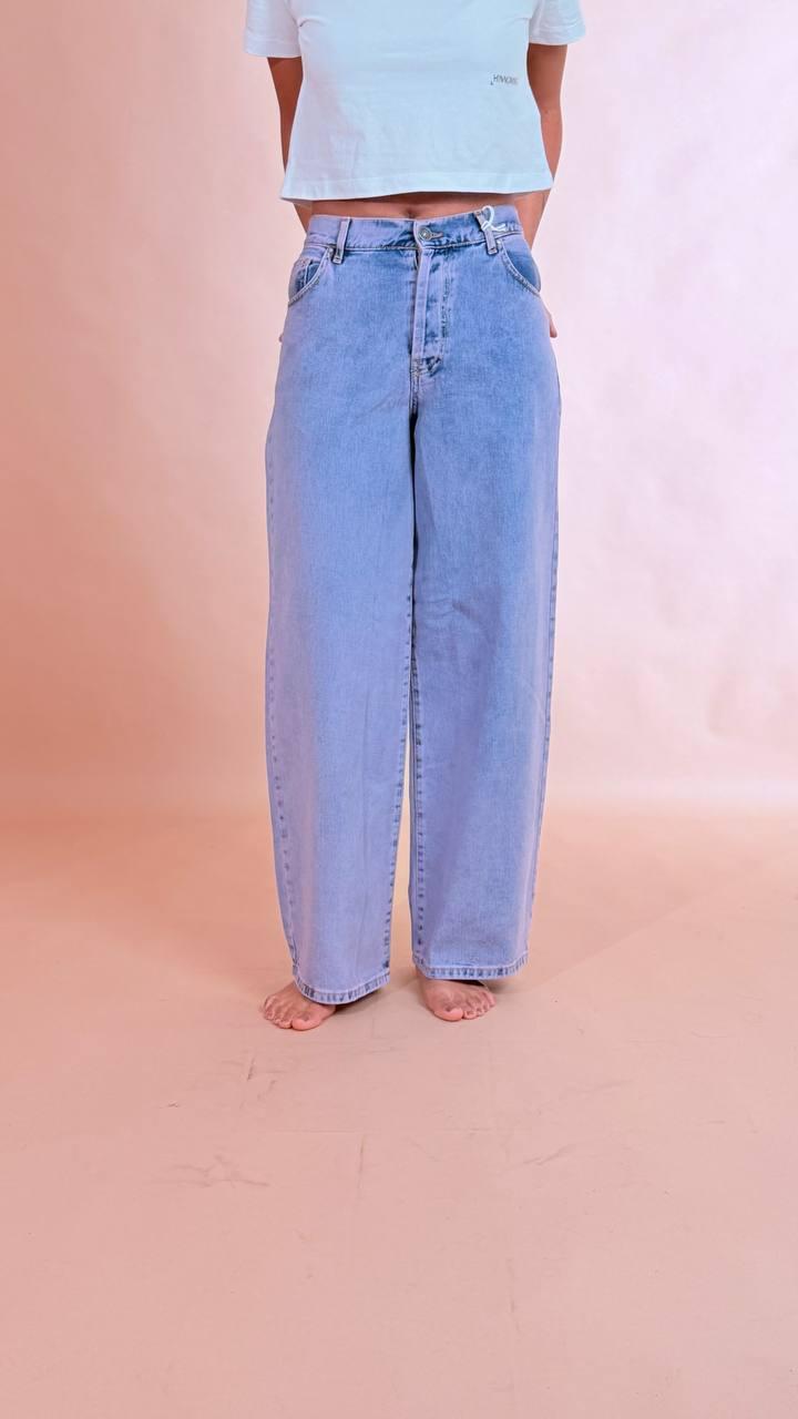 GODSAVEDENIM Jeans slavata rosa 100%co ZEFIRO DENIM 