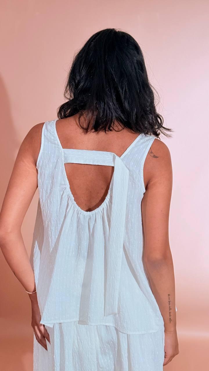 ELLEH Top canotta SS260113 BIANCO 