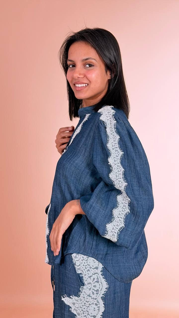 MOTEL Camicia chambery S26CA65 DENIM 