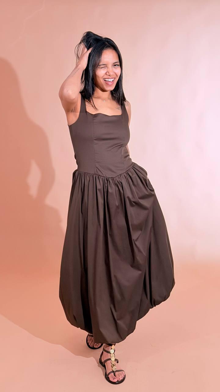 SOUVENIR Abito clelia M39F1714 MORO 