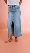LEVA Gonna in jeans 96co 3pl 1ea H5175  