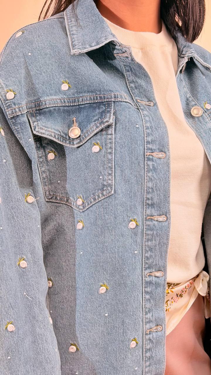 LEVA Camicia denim rose R2545 DENIM 