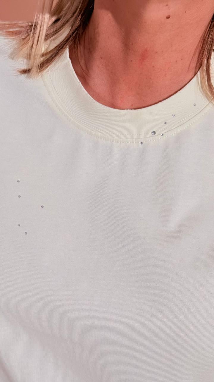 LEVA T-shirt glitter VIC7082627 GIALLO 