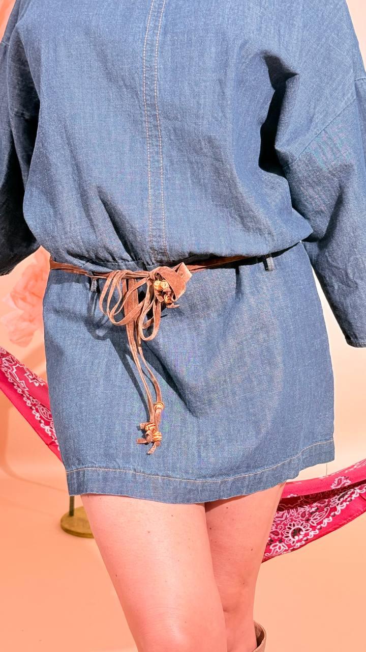 MOTEL Abito in denim S26A909 DENIM 