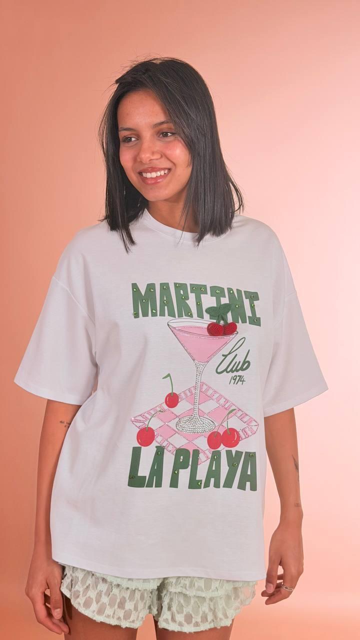 ANNA ROCK T-shirt martini 2091099 BIANCA 