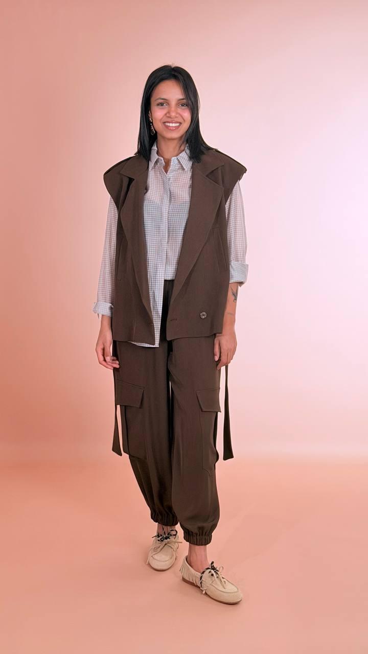 HAVE ONE Camicia check CJK-Q088 AZZURRO 