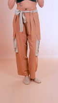PHILIA LOFT Pantalone safari D02E0974 CAMMELLO 