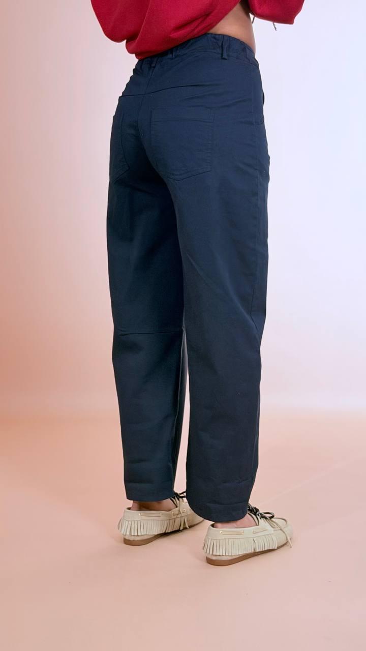 MOTEL Pantalone mini baloon PA5157 BLU 