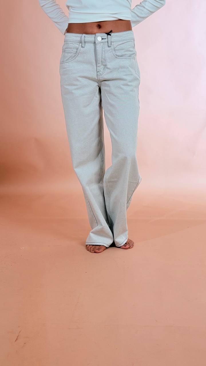 GLAMOROUS Jeans slavato grigio AN5539 GRIGHIO 