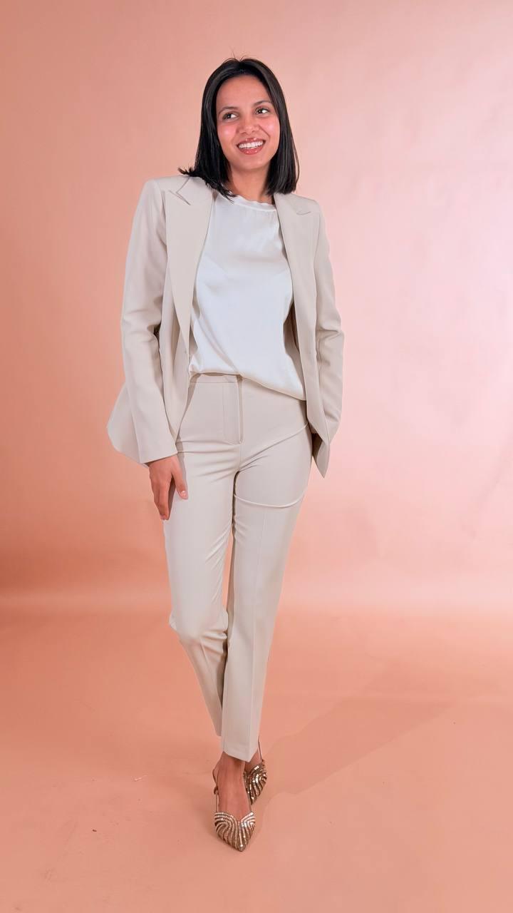 SILENCE Pantalone Slim NP2002KEY GREIGE 