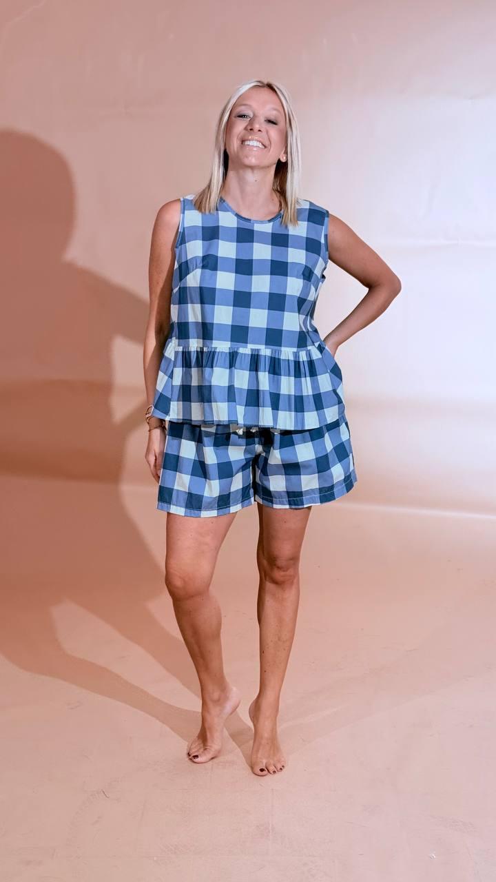 LEVA Set coordinato Pic Nic PICNIC21131 BLU 