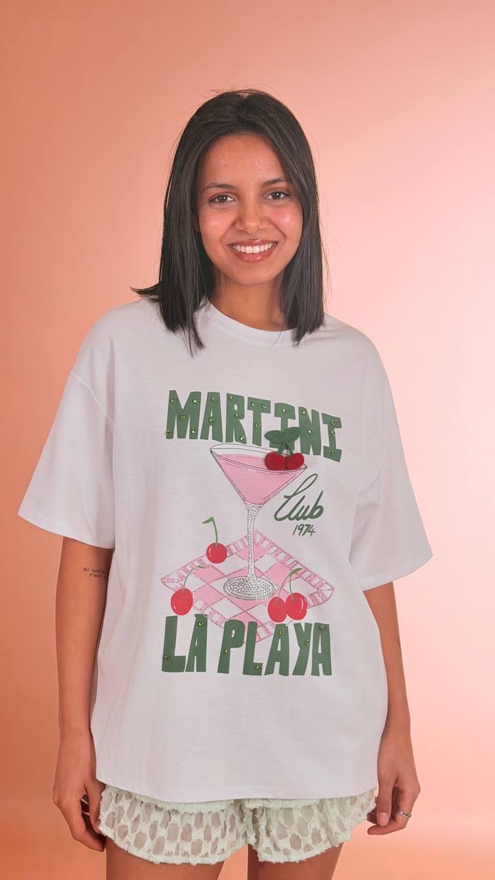 ANNA ROCK T-shirt martini 2091099 BIANCA 