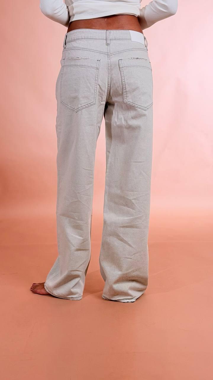 GLAMOROUS Jeans slavato grigio AN5539 GRIGHIO 